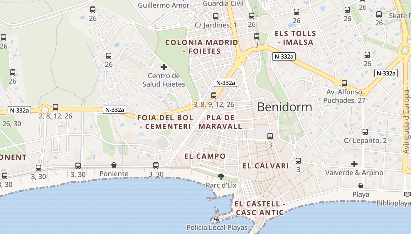 map